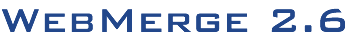 WebMerge - web publishing software